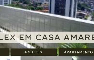 Imagem: O apartamento possui 4 Dormitórios, 5 Banheiros, 2 Vagas na