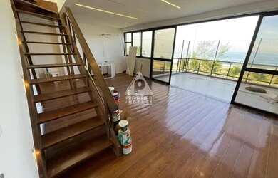 Imagem: O apartamento na cobertura possui 4 Dormitórios, 4 Banheiros