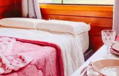 Imagem 2: Chacara terra arenosa , chalés aconchegantes nas montanhas