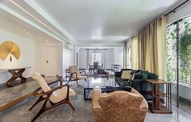 Imagem 4: Apartamento com varanda ampla em edifício de uma unidade por andar