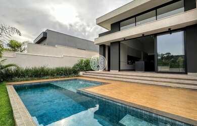 Imagem: A casa em condomínio possui 3 Dormitórios, 5 Banheiros, 4