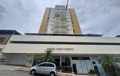 Imagem: O apartamento possui 1 Dormitório, 1 Banheiro, 1 Vaga na garagem