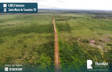 Imagem: A fazenda possui 4081m² de Área e está localizado em Santa