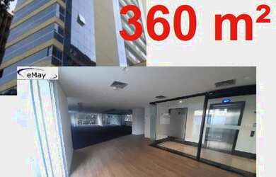 Imagem: O depósito para alugar possui 5 Vagas na garagem e 360m² de