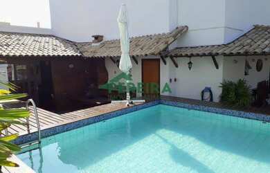 Imagem: O apartamento na cobertura possui 4 Dormitórios, 5 Banheiros