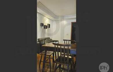 Imagem: O apartamento possui 1 Dormitório, 1 Banheiro, 1 Vaga na garagem