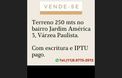 Imagem: O terreno possui 250m² de Área e está localizado em Jardim