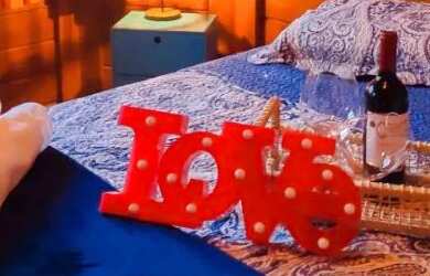 Imagem 5: Chacara terra arenosa , chalés aconchegantes nas montanhas