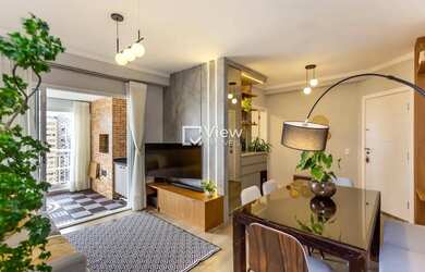 Imagem: O apartamento possui 3 Dormitórios, 2 Banheiros, 2 Vagas na