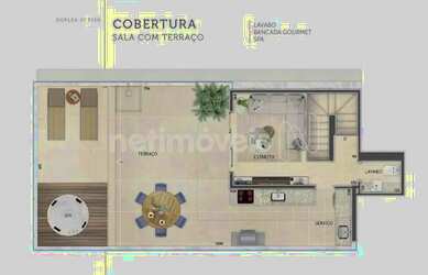 Imagem 7: Narducci Santo Agostinho - Empreendimento Castor Cobertura Duplex 153m³...