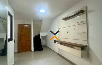 Imagem: O apartamento na cobertura possui 2 Dormitórios, 2 Banheiros