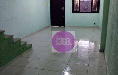 Imagem: A casa possui 2 Dormitórios, 1 Banheiro, 1 Vaga na garagem