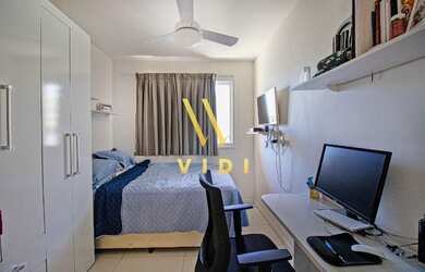 Imagem: O apartamento na cobertura possui 3 Dormitórios, 4 Banheiros