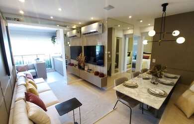 Imagem: O apartamento possui 2 Dormitórios, 2 Banheiros, 1 Vaga na