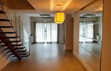 Imagem: O apartamento na cobertura possui 3 Dormitórios, 4 Banheiros