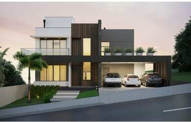 Imagem 1: Casa Alto Padrão com um incrível projeto é vista mar na Praia dos Ingleses