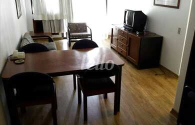 Imagem: O studio possui 1 Dormitório, 1 Banheiro, 1 Vaga na garagem