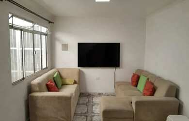 Imagem: A casa possui 2 Dormitórios, 1 Banheiro, 60m² de Área e