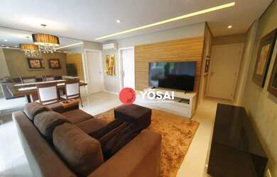 Imagem 2: Apartamento mobiliado para locação na gleba palhano, com suíte próximo ao shopping