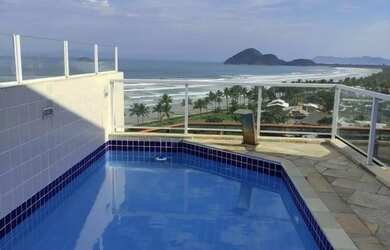 Imagem: O apartamento na cobertura possui 5 Dormitórios, 5 Banheiros