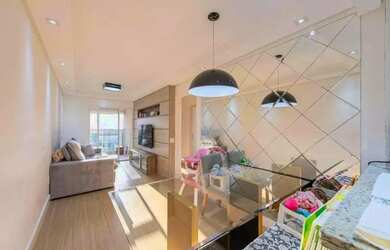 Imagem: O apartamento possui 3 Dormitórios, 2 Banheiros, 2 Vagas na