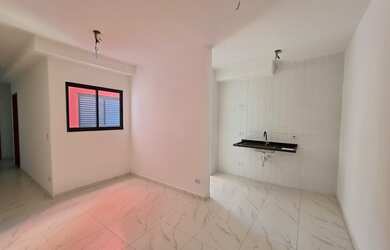 Imagem: O apartamento possui 1 Dormitório, 1 Banheiro, 1 Vaga na garagem