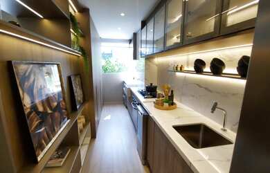 Imagem 7: Apartamento 3 Suítes 108m² - 2 vagas - Bairro Nova Klabin - Proximo...