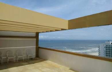 Imagem: O apartamento na cobertura possui 1 Dormitório, 2 Banheiros