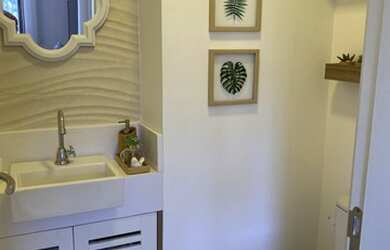 Imagem: O apartamento na cobertura possui 3 Dormitórios, 4 Banheiros