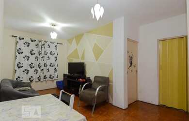 Imagem: O apartamento possui 1 Dormitório, 1 Banheiro, 1 Vaga na garagem