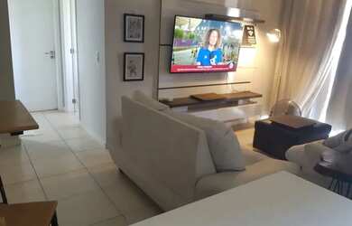 Imagem 3: Apto lindo 2 qrts sendo 1 suite e vista top, clube na priaia, mobiliado