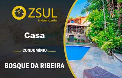 Imagem: A casa em condomínio possui 5 Dormitórios, 5 Banheiros, 5