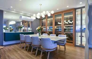 Imagem: O apartamento possui 4 Dormitórios, 4 Banheiros, 3 Vagas na