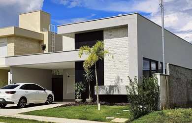 Imagem: A casa em condomínio possui 3 Dormitórios, 4 Banheiros, 4