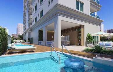 Imagem: O apartamento possui 4 Dormitórios, 5 Banheiros, 3 Vagas na