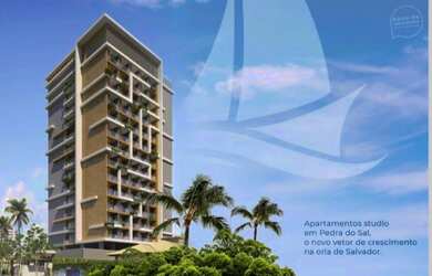 Imagem: O apartamento possui 1 Dormitório, 1 Banheiro, 24m² de Área