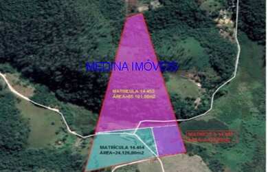 Imagem: O terreno possui 97.000m² de Área e está localizado em Jardim