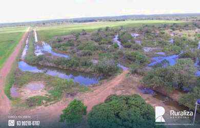 Imagem 14: Fazenda de projeto irrigado por controle de lençol freático na Lagoa...