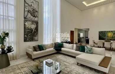 Imagem: A casa em condomínio possui 4 Dormitórios, 5 Banheiros, 5