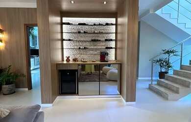 Imagem 2: Casa Alto Padrão 3 Suítes Escritório, Piscina e Área Gourmet Porteira...