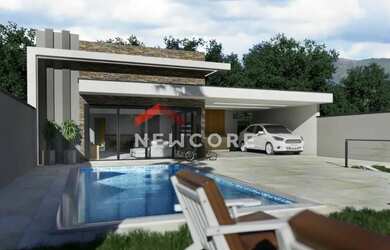 Imagem: A casa possui 3 Dormitórios, 3 Banheiros, 3 Vagas na garagem