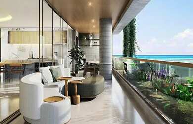 Imagem: O apartamento possui 3 Dormitórios, 5 Banheiros, 3 Vagas na