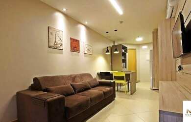 Imagem 2: Apartamento Reformado e Mobiliado no The Union Canto, Vista Livre e Porteira...