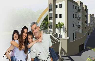 Imagem: O apartamento possui 1 Dormitório, 1 Banheiro e 48m² de Área