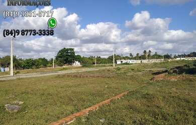 Imagem: O terreno possui 200m² de Área e está localizado em Macaíba