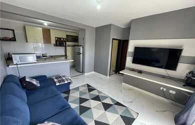 Imagem: O apartamento possui 2 Dormitórios, 1 Banheiro, 1 Vaga na garagem