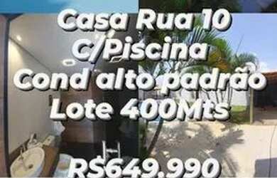 Imagem: A casa em condomínio possui 1 Dormitório, 3 Banheiros, 5 Vagas