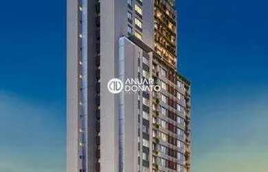 Imagem: O apartamento possui 1 Dormitório, 1 Banheiro, 1 Vaga na garagem