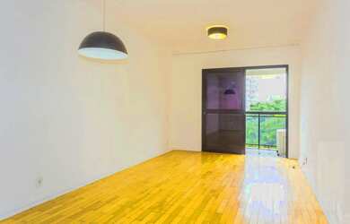 Imagem: O apartamento possui 1 Dormitório, 1 Banheiro, 1 Vaga na garagem