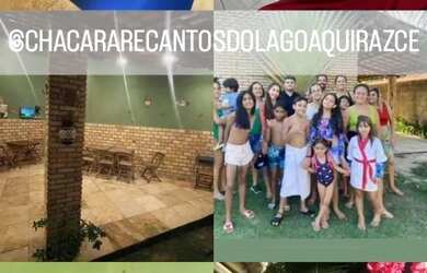 Imagem: A pousada chalé possui 4 Dormitórios, Acomodam 30 pessoas